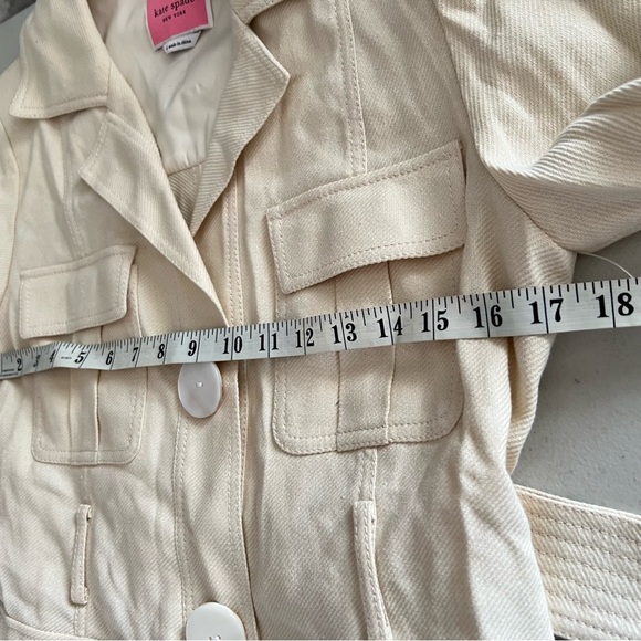 Kate Spade Spring Jacket Size 4 - Picture 4 of 7